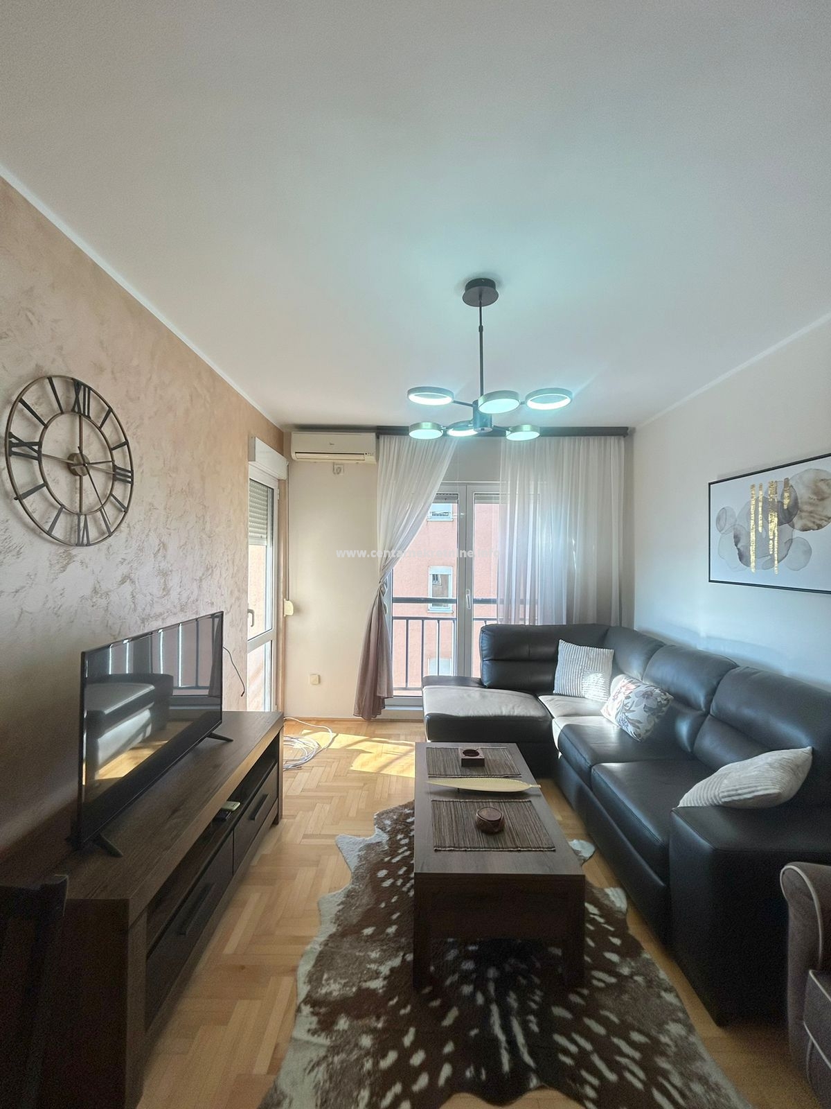 Izdavanje, jednosoban stan 37m2, Stari aerodrom, Podgorica